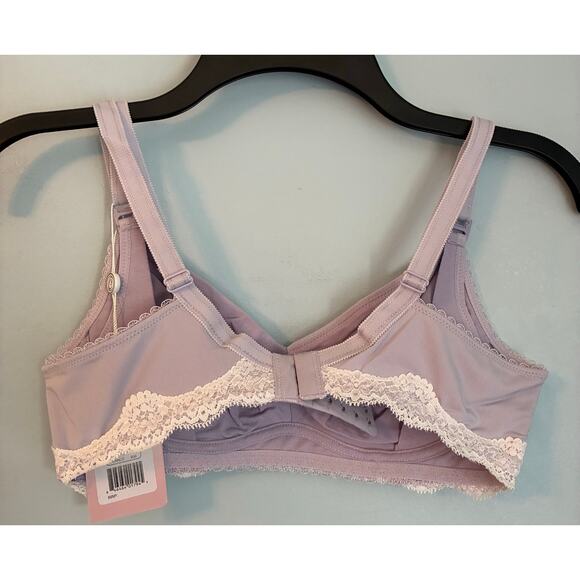 Cake Maternity Nursing Bra Wireless Lilac 38B NWT - Picture 5 of 7